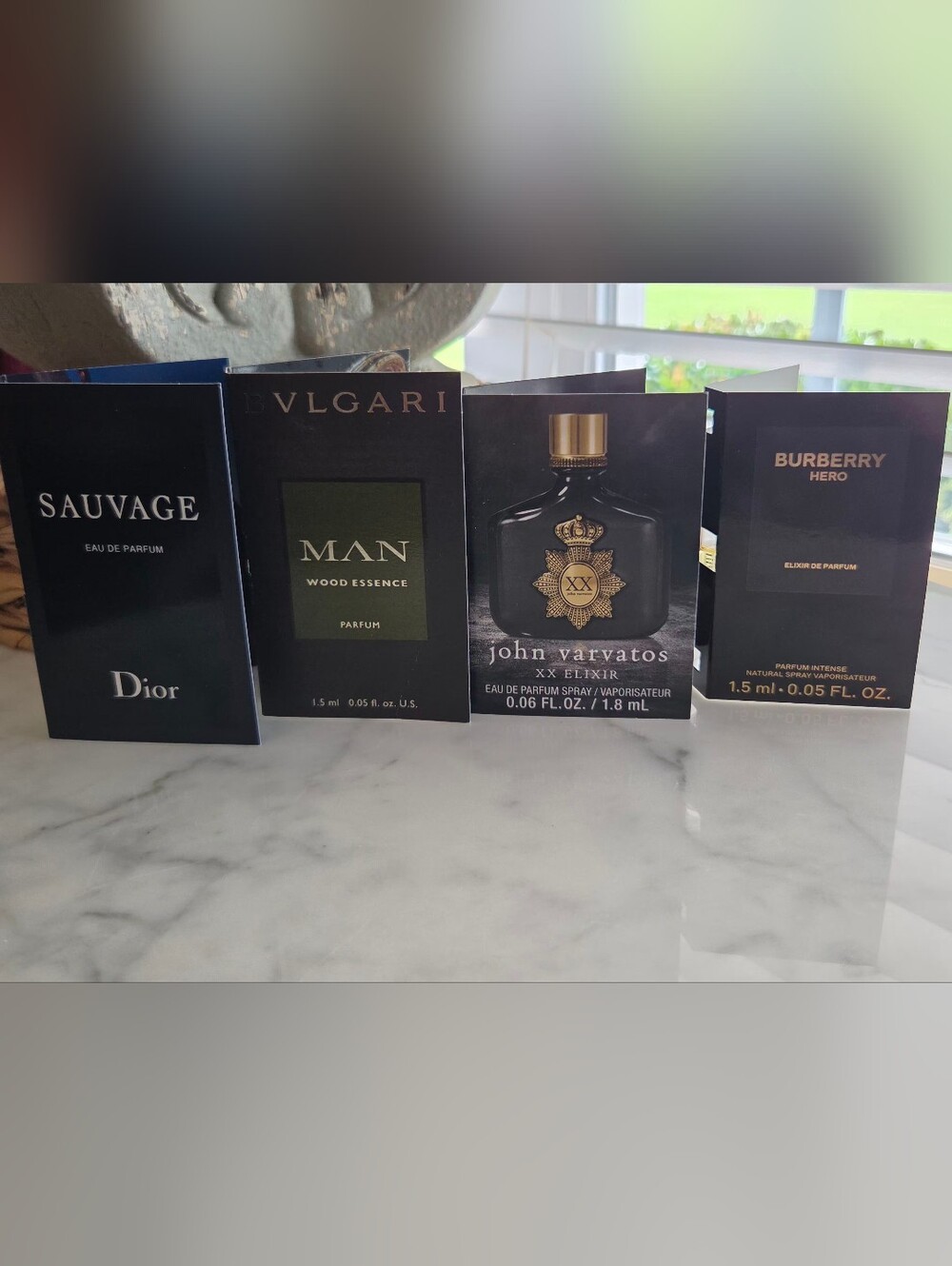 Men's Set Of 4 Sample Fragrances